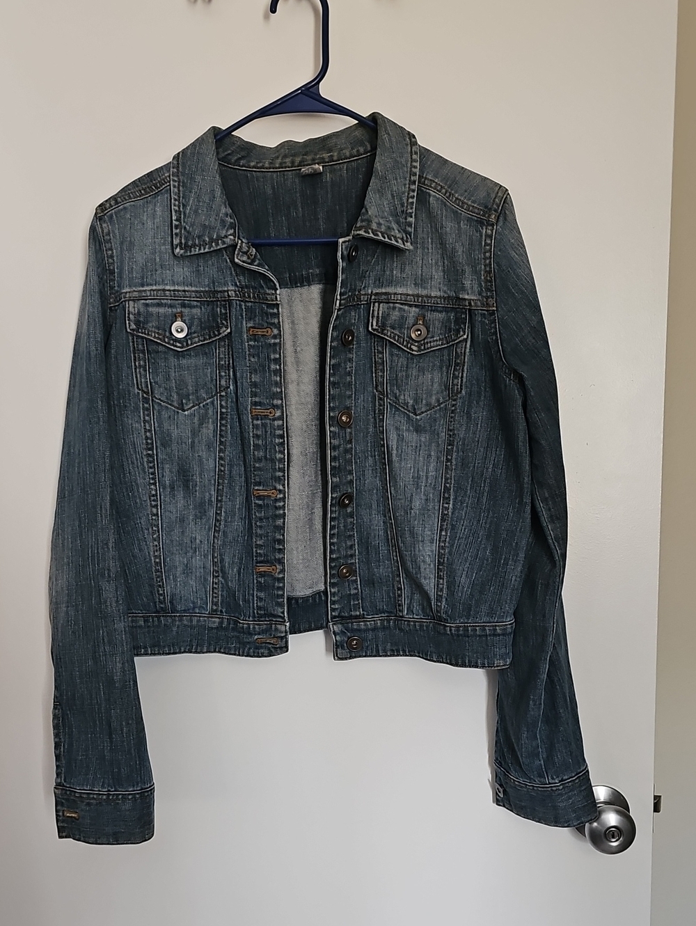 bp Dark Blue Women's Denim Jacket